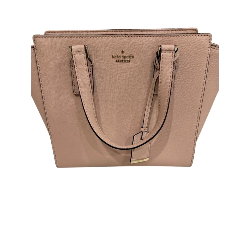 Kate Spade Hayden Satchel Blush Pink Leather Small Cameron Street Handbag - Picture 7 of 11